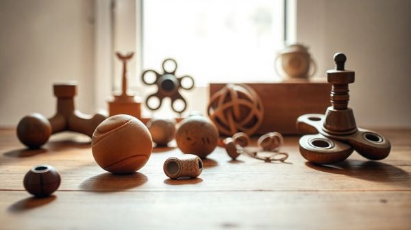 Sélection de fidget toys pour améliorer votre focus